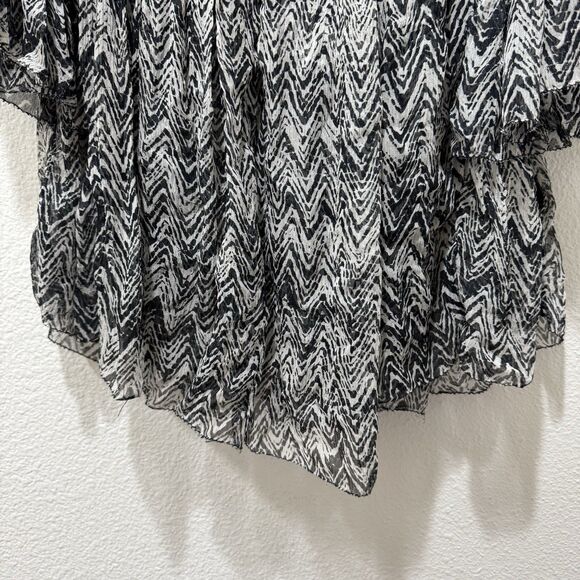 ISABEL MARANT 100% Silk Pleated Crêpe de Chine Blouse Top Women’s Sz FR 38 US 6 - Picture 6 of 10